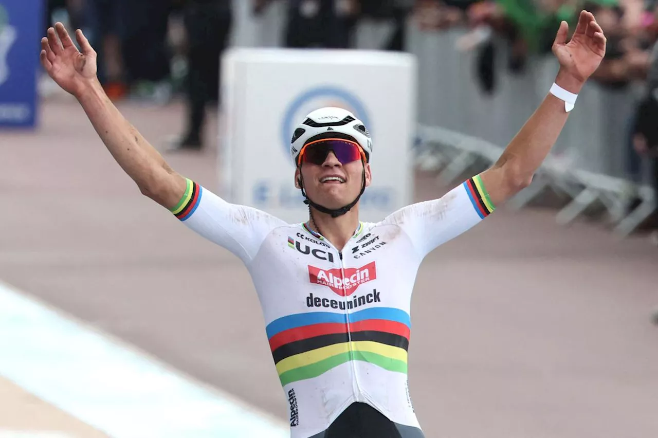 Paris-Roubaix : Van der Poel était dans son « meilleur jour depuis le début de la saison »