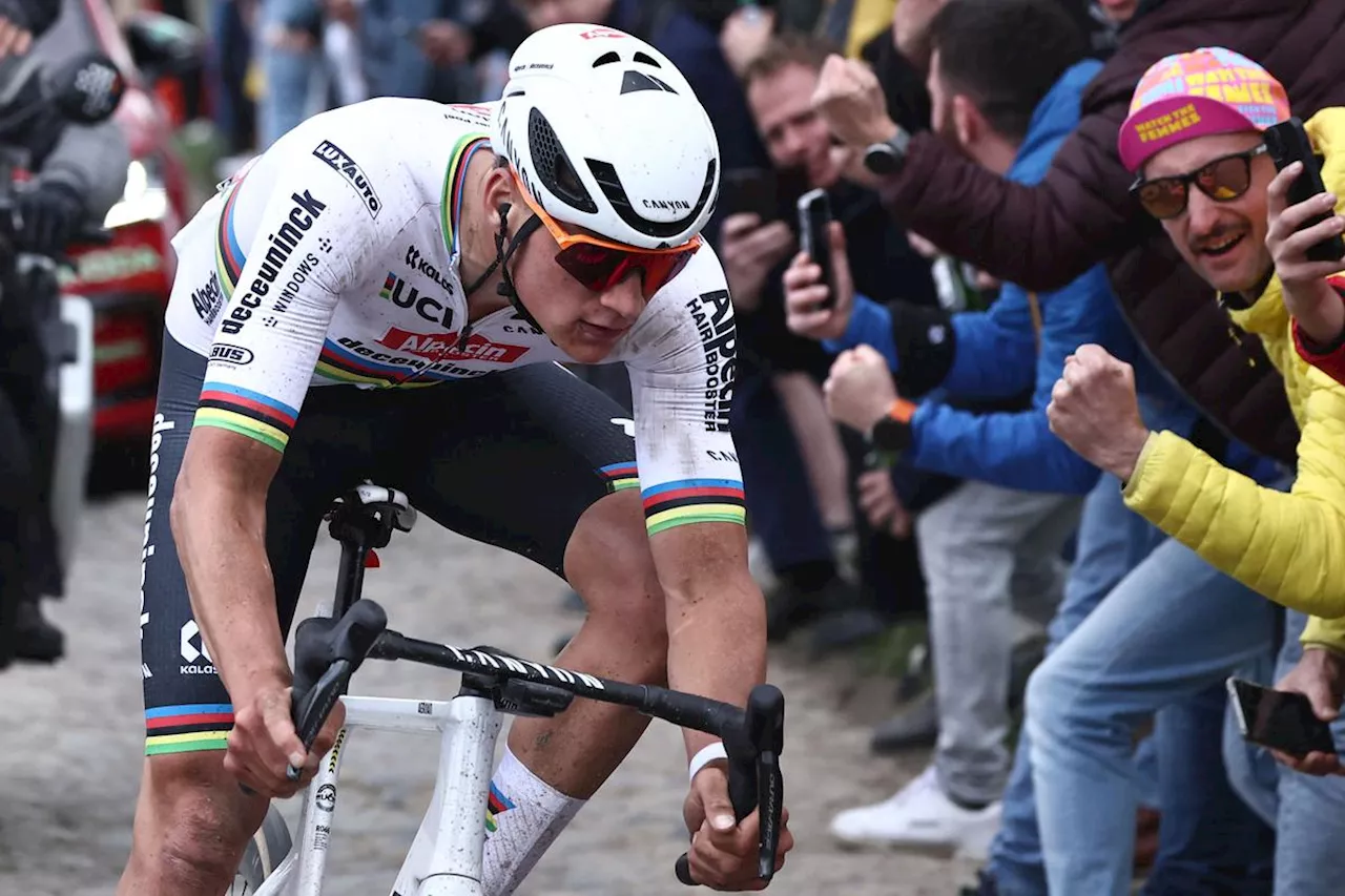 Van der Poel remporte le Paris-Roubaix et réalise un doublé historique