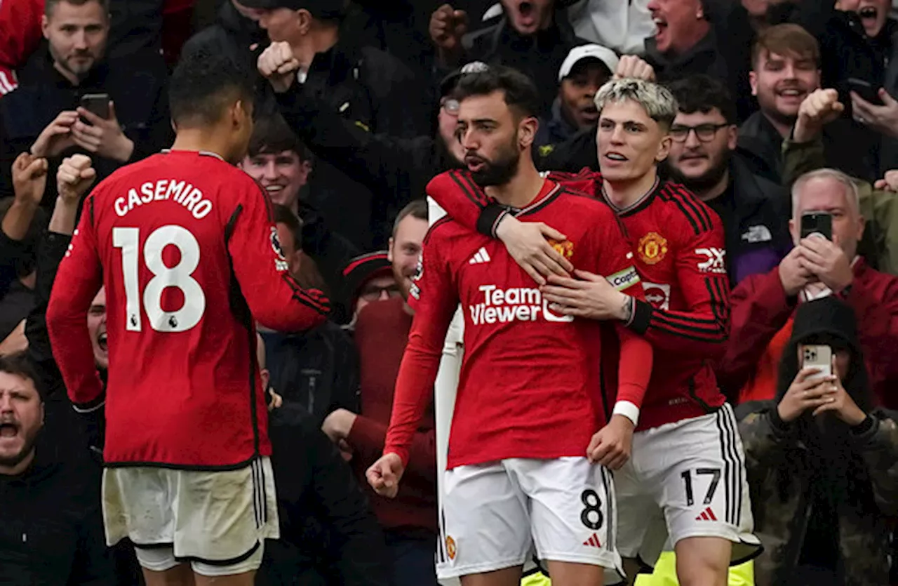 Man United dent Liverpool’s title hopes with chaotic draw at Old Trafford