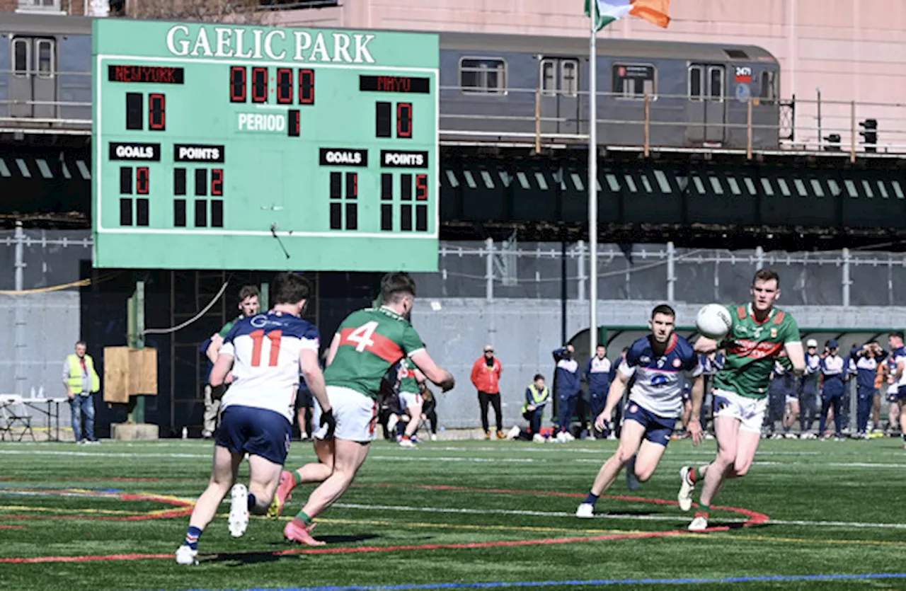 Mayo hit 2-21 in Gaelic Park as they defeat New York in Connacht opener