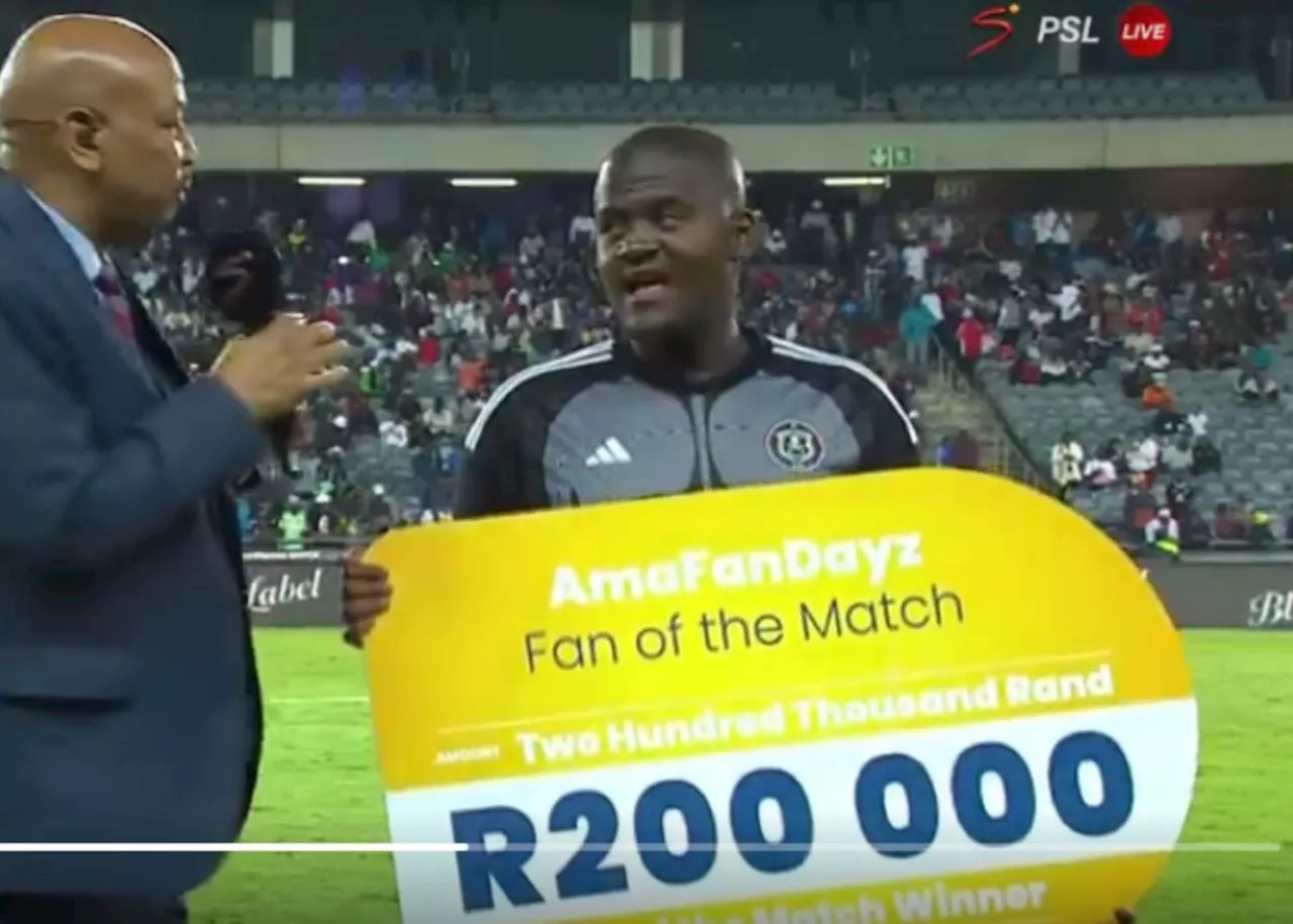 Orlando Pirates fan wins R200 000