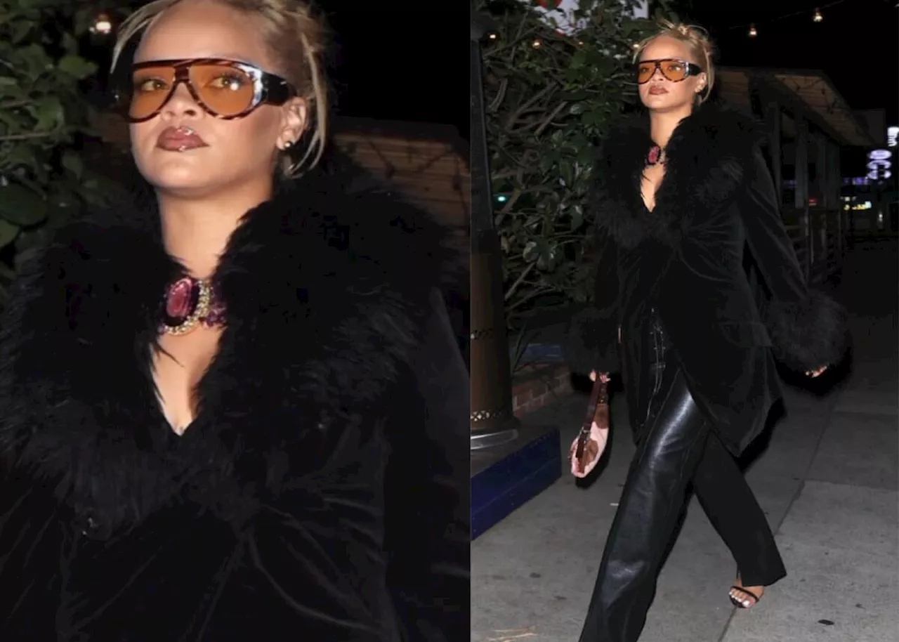 Rihanna’s stylish night out in LA