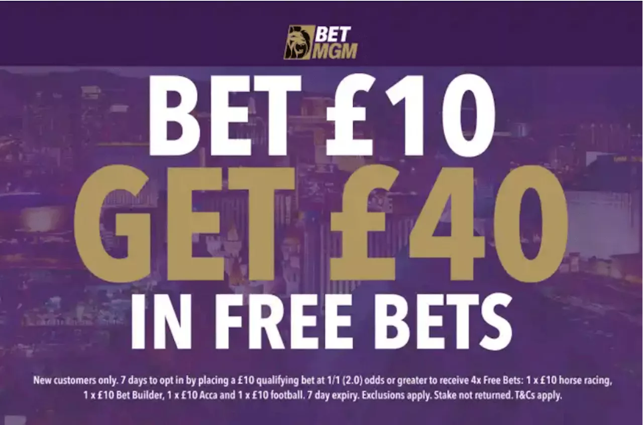 Man Utd vs Liverpool: Get £40 in free bets and bonuses with BetMGM...