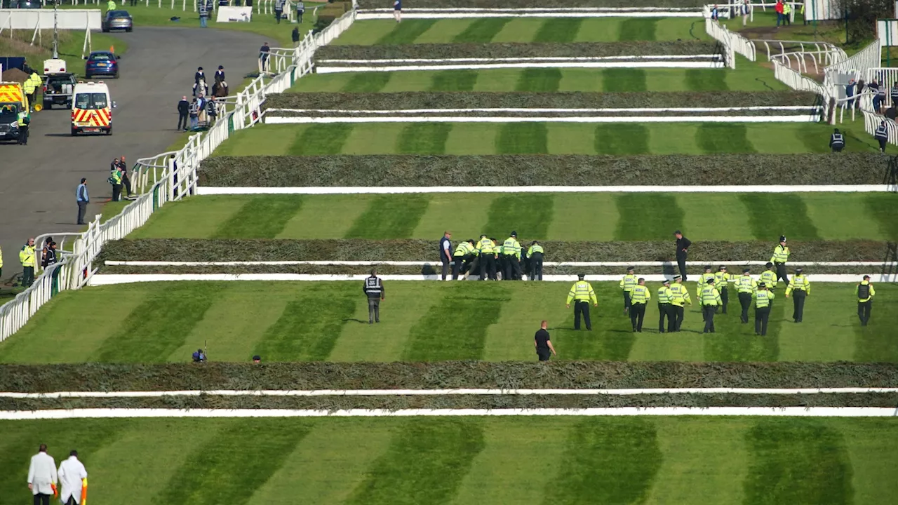 Police throwing huge ‘ring of steel’ around Grand National to protect it from SPIES and protesters...