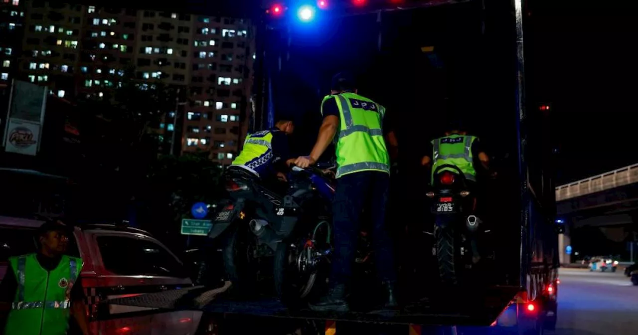 Op Rempit: JPJ P.Pinang keluar 197 notis saman, sita 11 motosikal