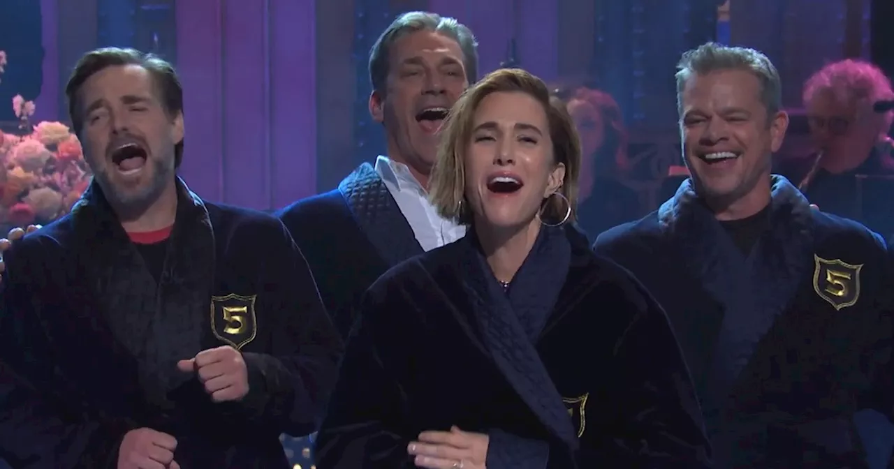 Ryan Gosling Crashes Kristen Wiig Five-Timers Club 'SNL' Monologue