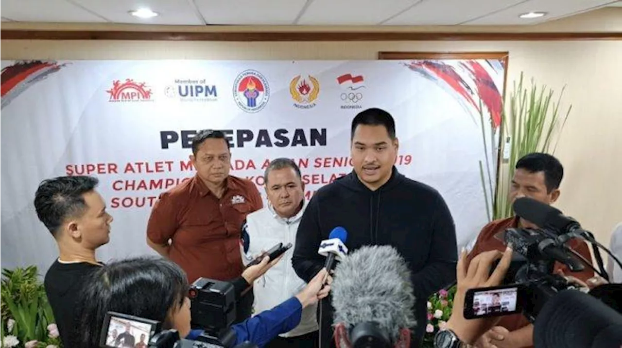 Menpora Dito Lepas Timnas Modern Pentathlon Indonesia Ikuti Kejuaraan Di Korea Dan Thailand