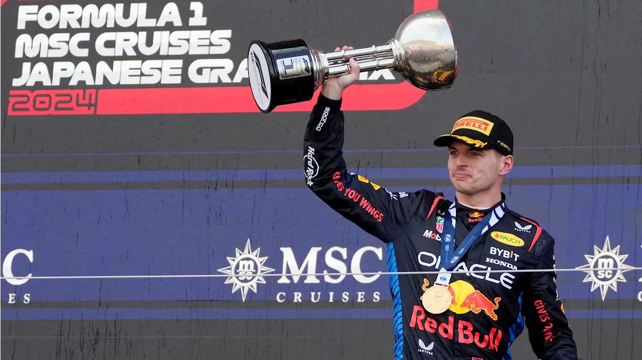 Verstappen bounces back with dominant win at Japanese Grand Prix