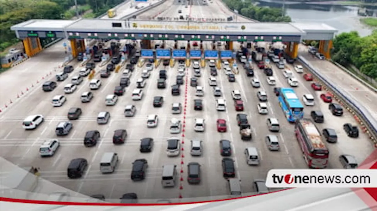 Arus Mudik di Tol Jakarta-Cikampek Lancar, 807 Ribu Kendaraan Tinggalkan Jakarta