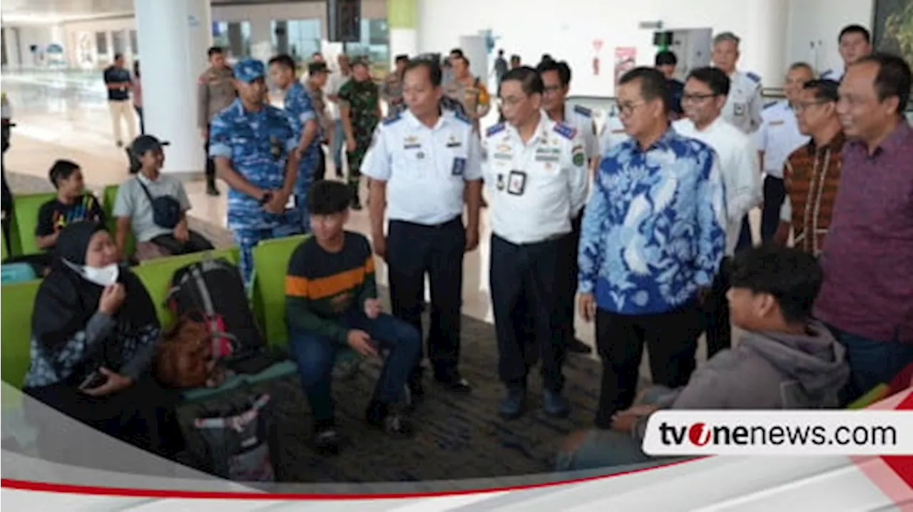 Pantau Arus Mudik di Bandara Sepinggan, Pj Gubernur Kaltim : Ada 175 Penerbangan Dalam Sehari