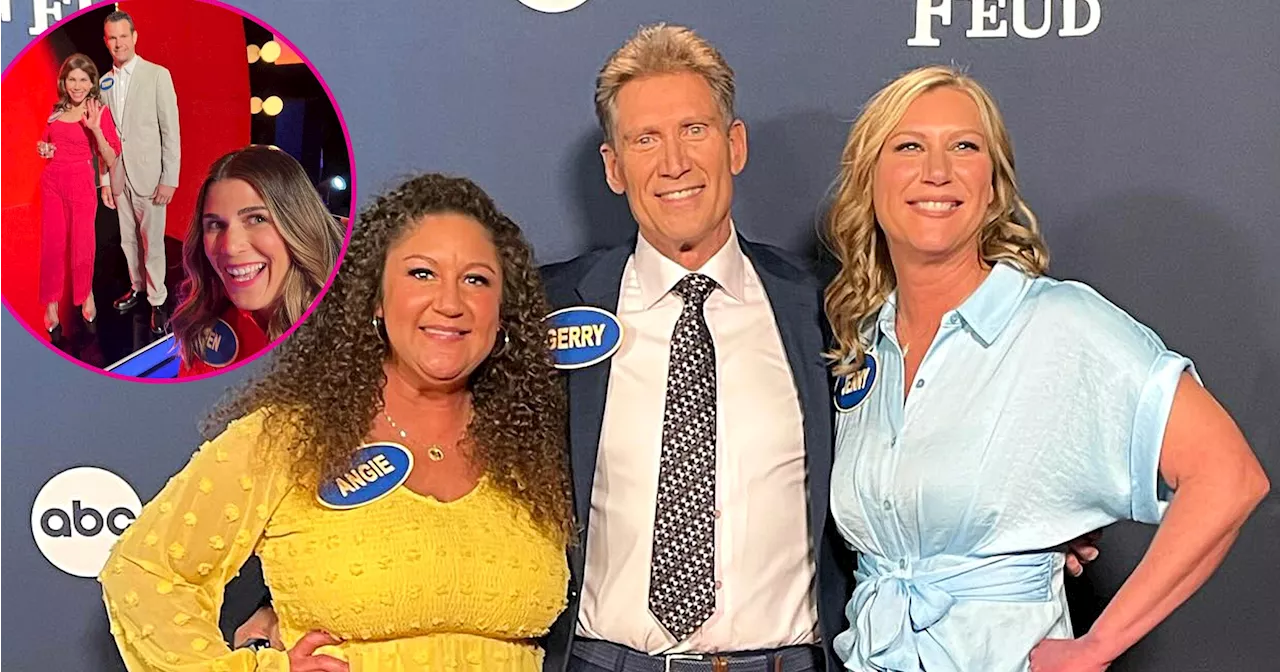 Gerry Turner Poses With ‘Blended Family’ on Celebrity Family Feud