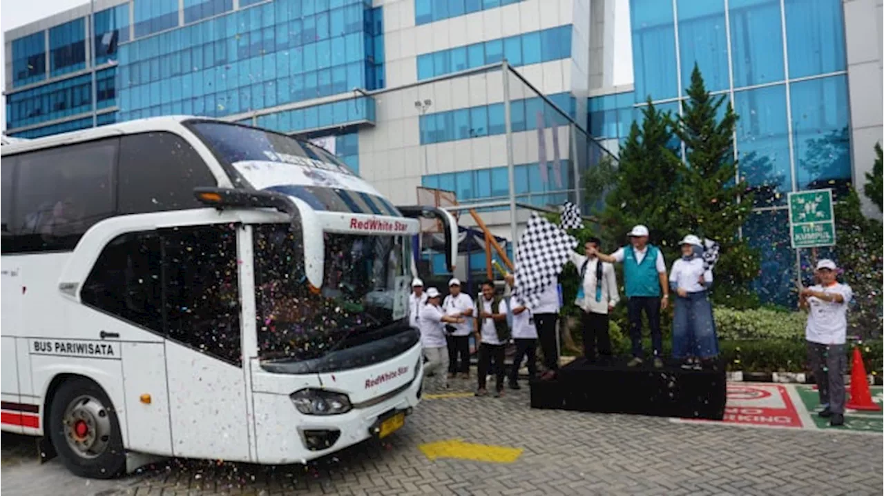 BKI Berangkatkan Ratusan Pemudik di Mudik Gratis BUMN 2024, Harap Tingkatkan Keselamatan Lalu Lintas