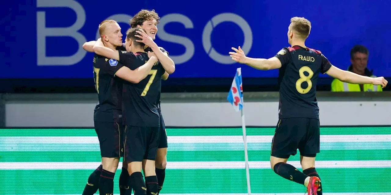 Utrecht wint met 2-3 van Heerenveen