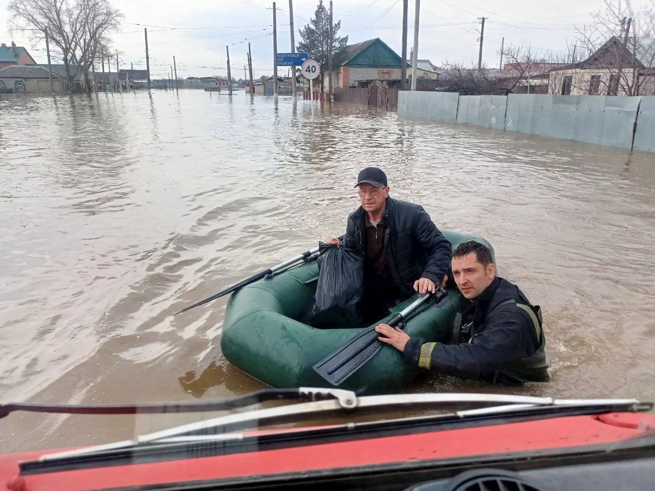 Hochwasserlage in Russland verschärft sich