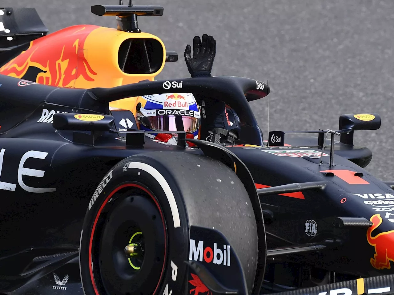 Verstappen und Perez feierten Red-Bull-Doppelsieg in Japan