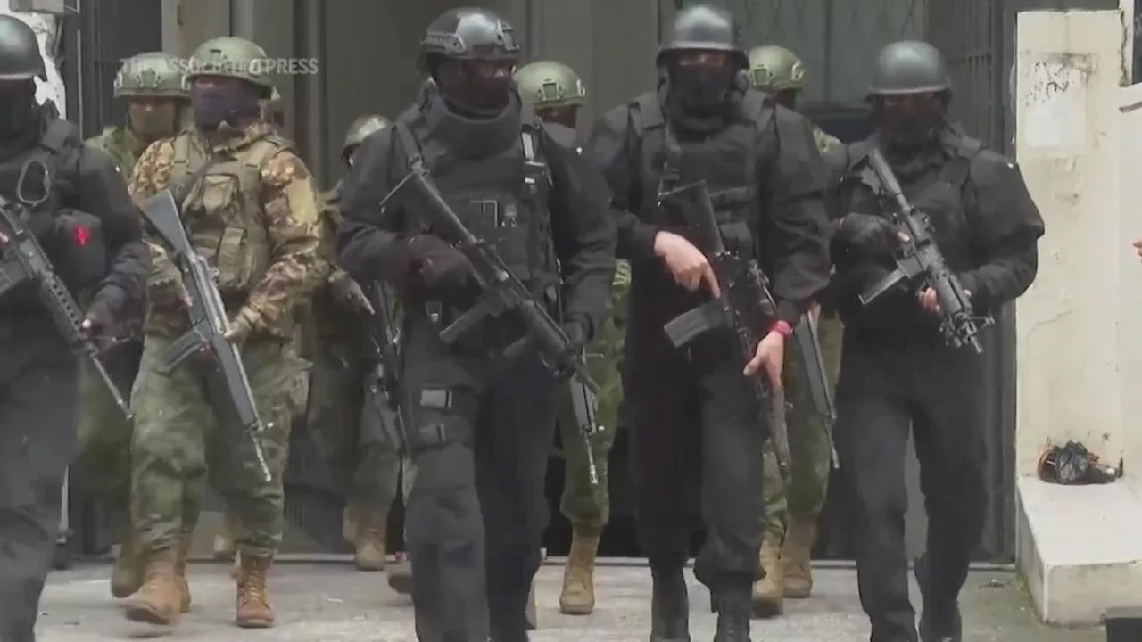 Mexico ends diplomatic ties with Ecuador after police break into its embassy in Quito