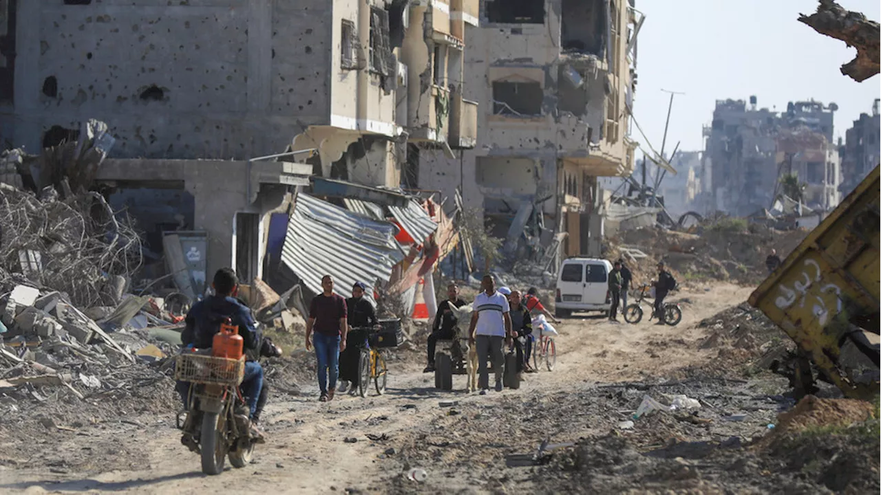 Palestinians return to find devastation in Khan Younis after Israeli troops withdraw