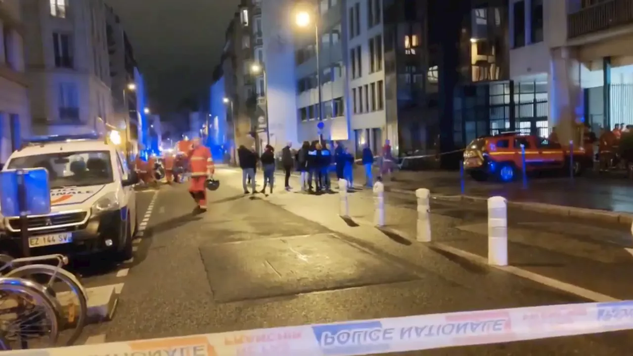 Mueren tres personas en un incendio de un edificio residencial en el centro de París