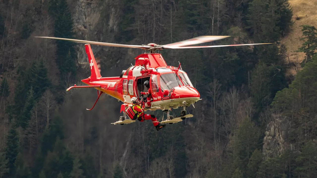 Pilatus: Rega rettet schwer verletzten Trailrunner in letzter Minute