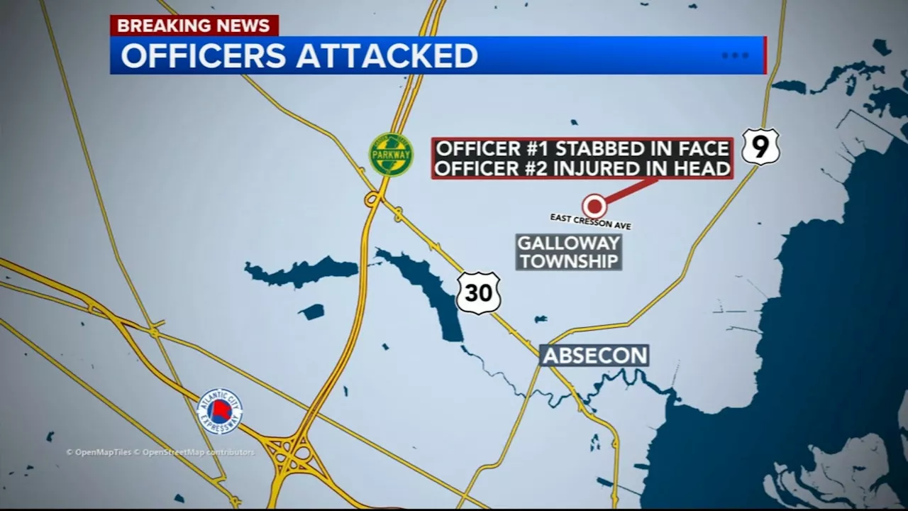 Police Officers Attacked in Galloway Township, New Jersey