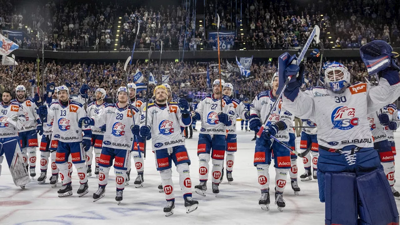 ZSC Lions und Lausanne Hockey Club marschieren weiter durch die Playoffs