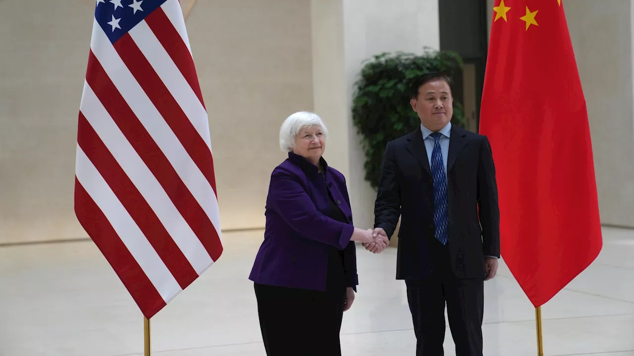 Treasury Secretary Yellen Urges China to Change Industrial Policy