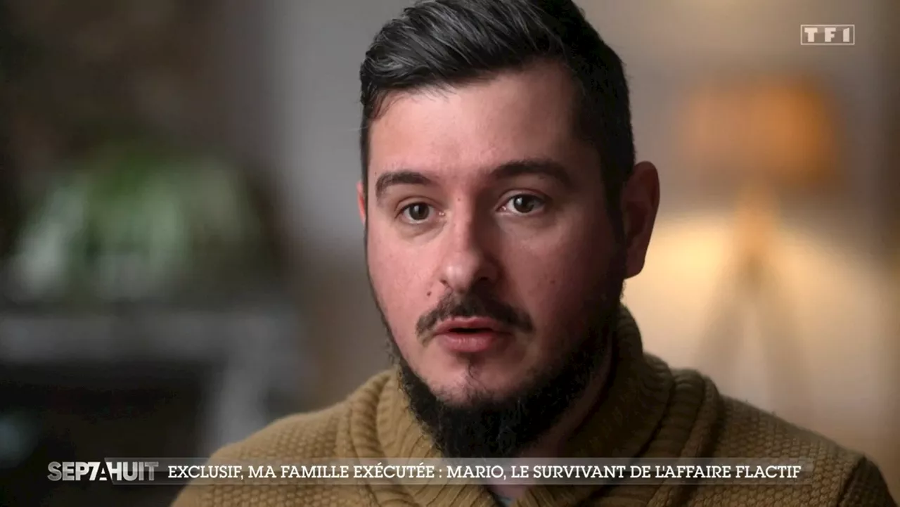 Haute-Savoie : Mario, le seul rescapé de la famille Flactif, témoigne sur TF1 à cœur ouvert