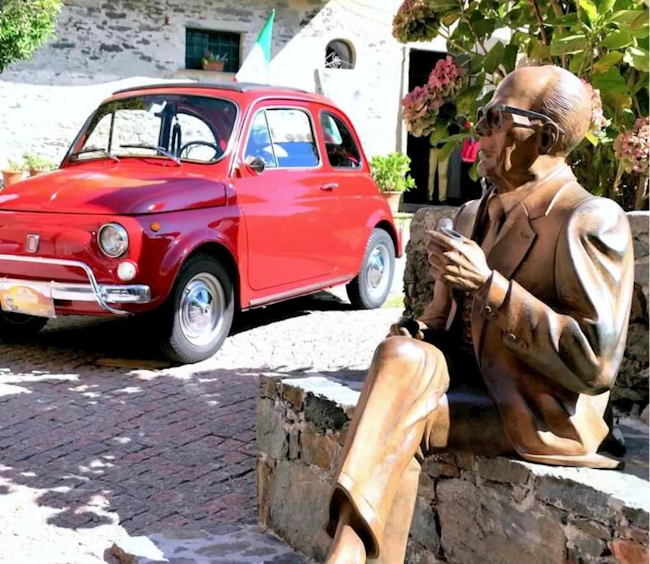 In Consiglio regionale Liguria la Fiat 500 appartenuta a Pertini