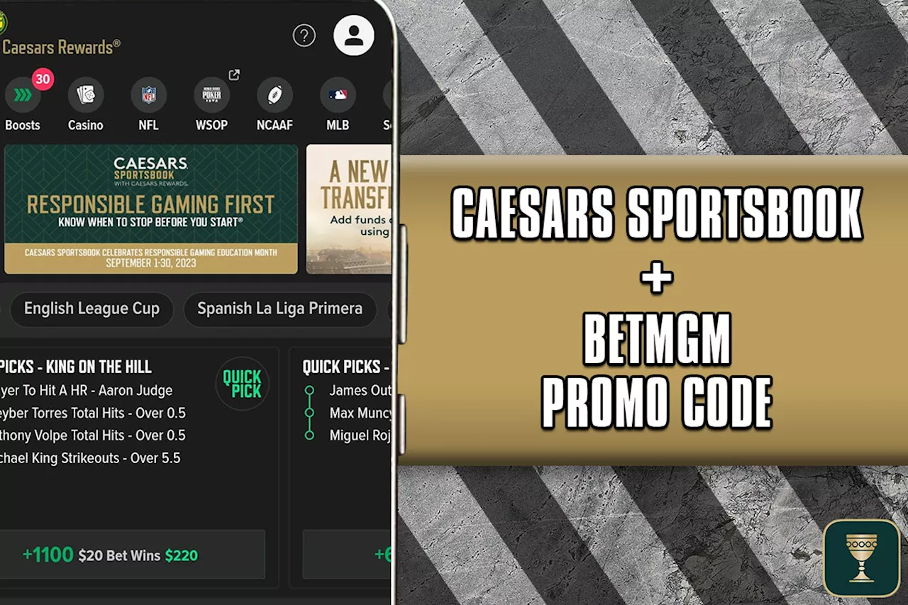 Caesars Sportsbook + BetMGM promo code: How to claim $2,500 in UConn-Purdue bonuses