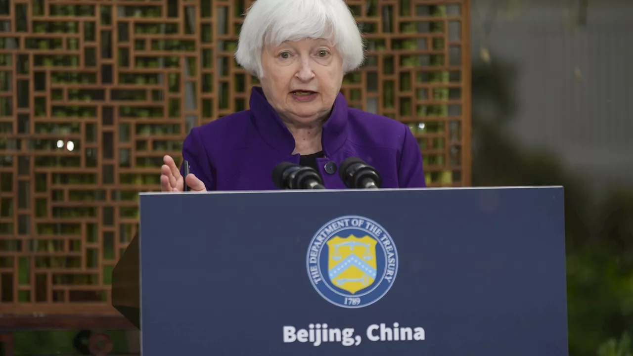 US will push China to change policy that threatens American jobs, Treasury Secretary Yellen says