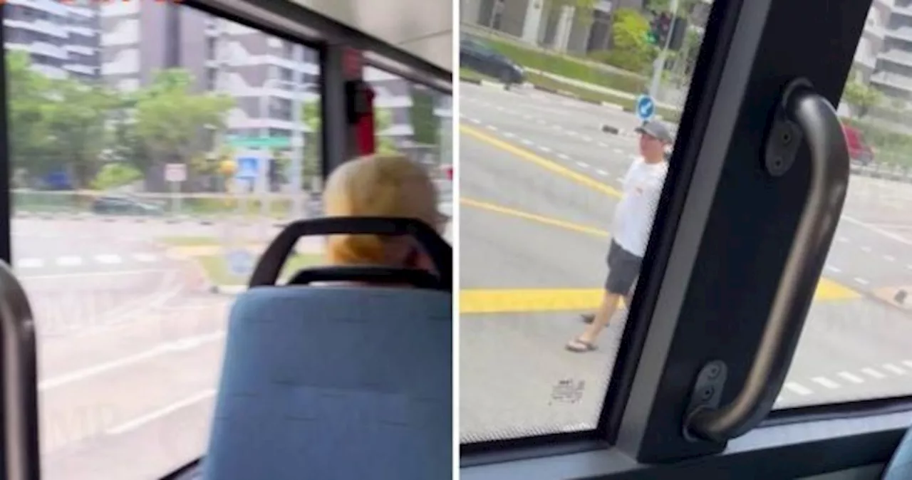Passengers concerned as Tower Transit bus driver takes wrong route in Sembawang, makes illegal U-turn