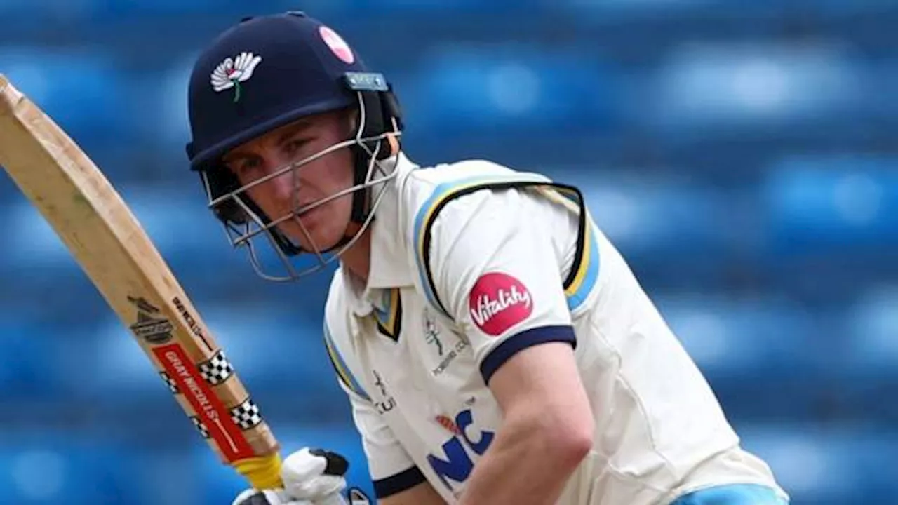 Harry Brook's stunning century leads to a draw in County Championship match