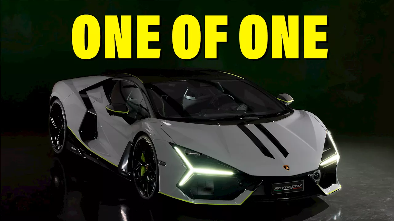 Lamborghini Creates Special Revuelto For Raging Bulls Gathering At Imola