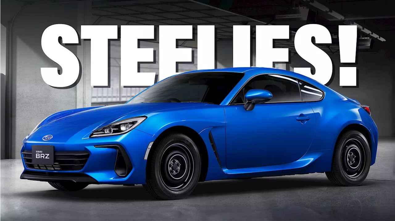 Subaru Reboots Bare-Bones BRZ Cup Car Basic With Steelies In Japan