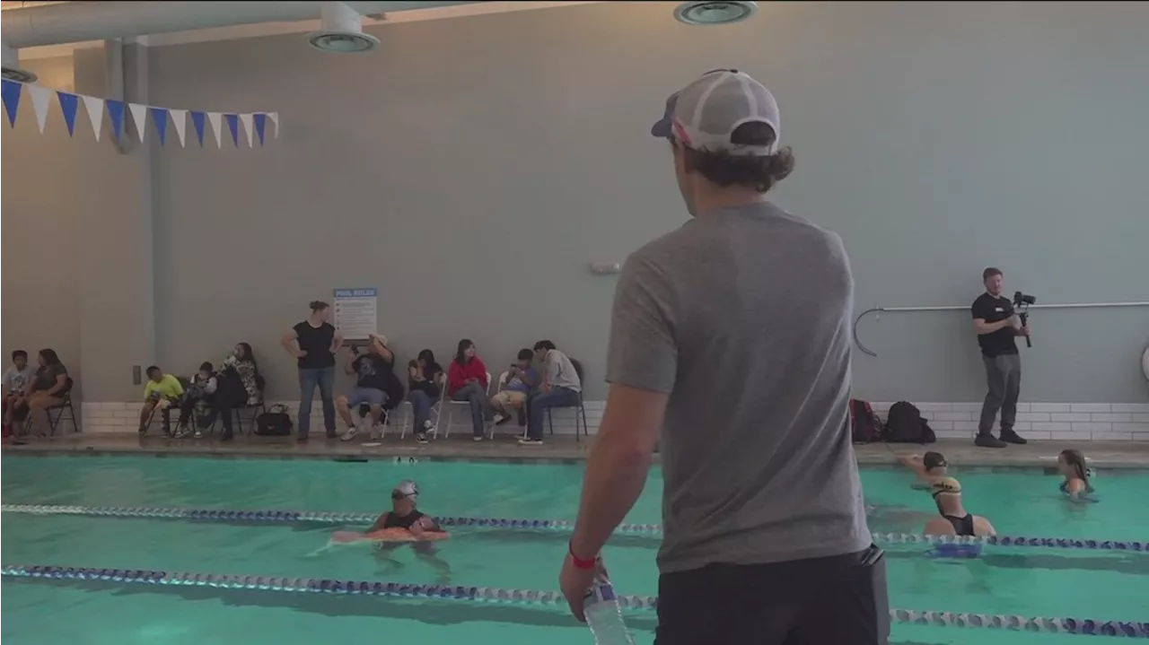 Young Athletes with Special Needs Gather for Adaptive Swim Clinic in Oceanside