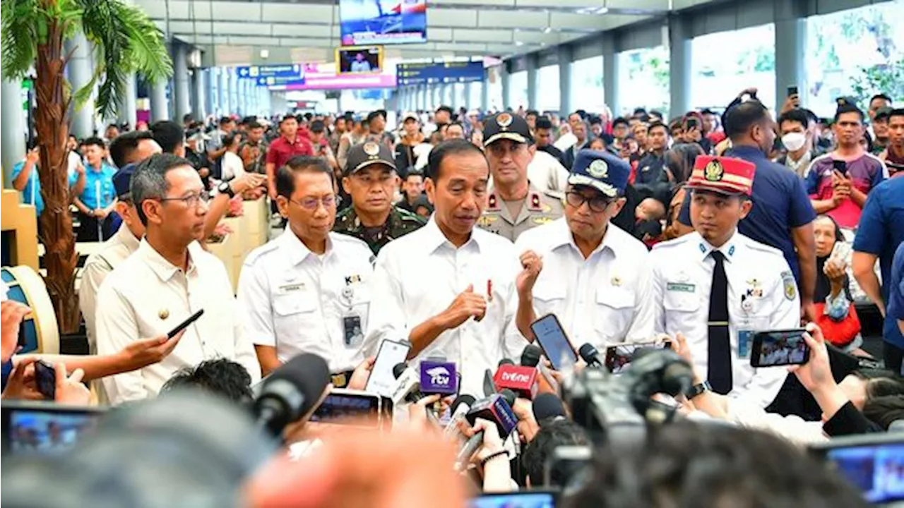 Tahun Terakhir, Jokowi Lebaran di Jakarta & Salat Ied di Istiqlal