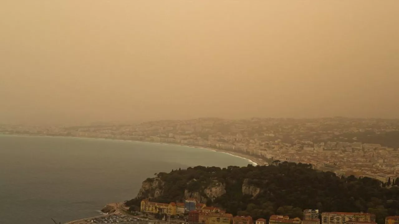 Sable du Sahara : voici les 2 départements concernés par le pic de pollution ce lundi