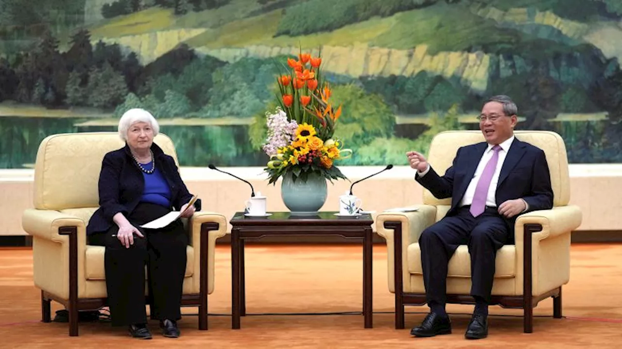 Russia, chopsticks, oversupply: Everything you want to know about Janet Yellen’s China visit