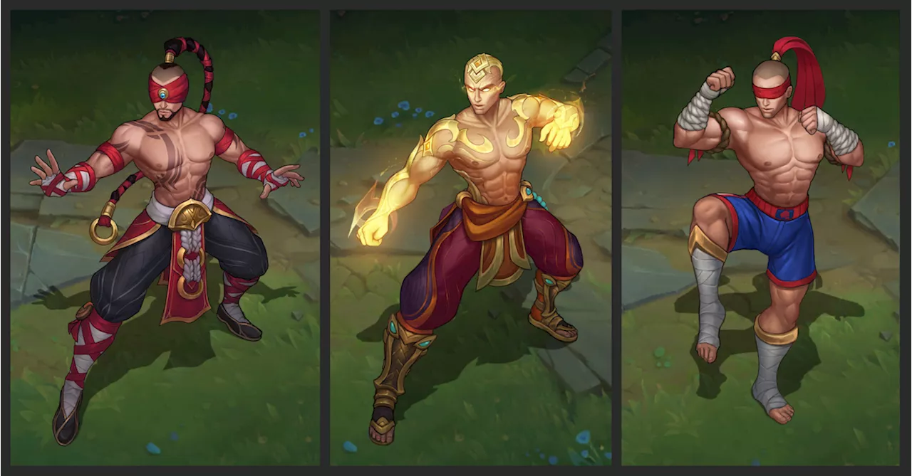 League of Legends Reveals New Look at Lee Sin's Overhauled Design