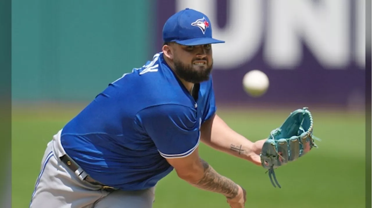 Blue Jays starter Alek Manoah happy with outing despite ugly line because shoulder is healthy