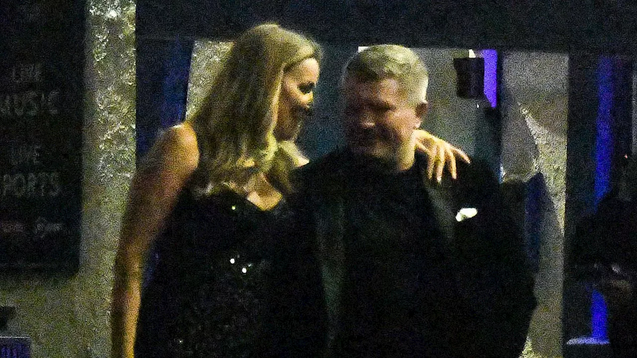 Claire Sweeney and Ricky Hatton spark romance rumours as they enjoy cosy night out together after...