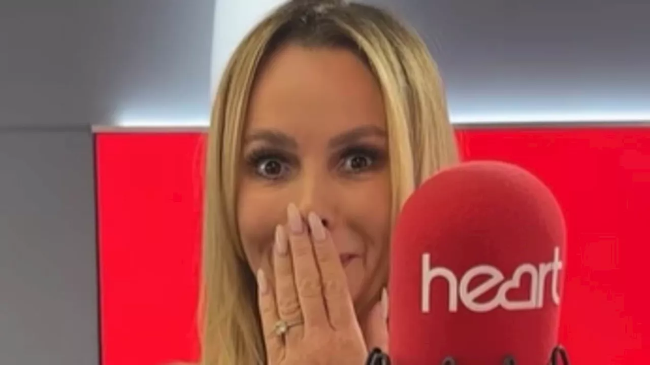 Amanda Holden, 53, strips NAKED in the Heart FM studios