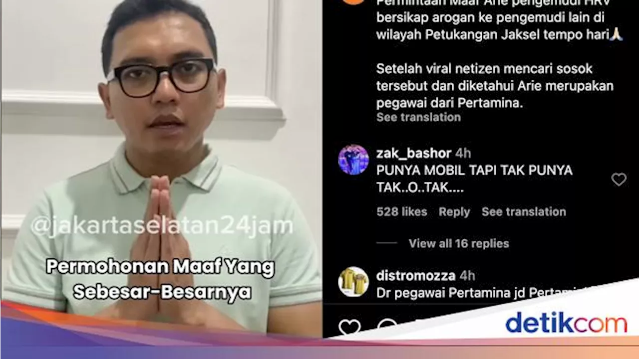 Arie Febriant, Pemobil yang Meludah Saat Ditegur Punya Harta Rp 2,2 Miliar