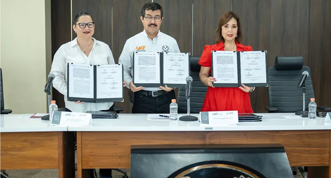 Instituto de capacitación para el Trabajo y Universidad de Tamaulipas impulsan desarrollo económico y social en la entidad