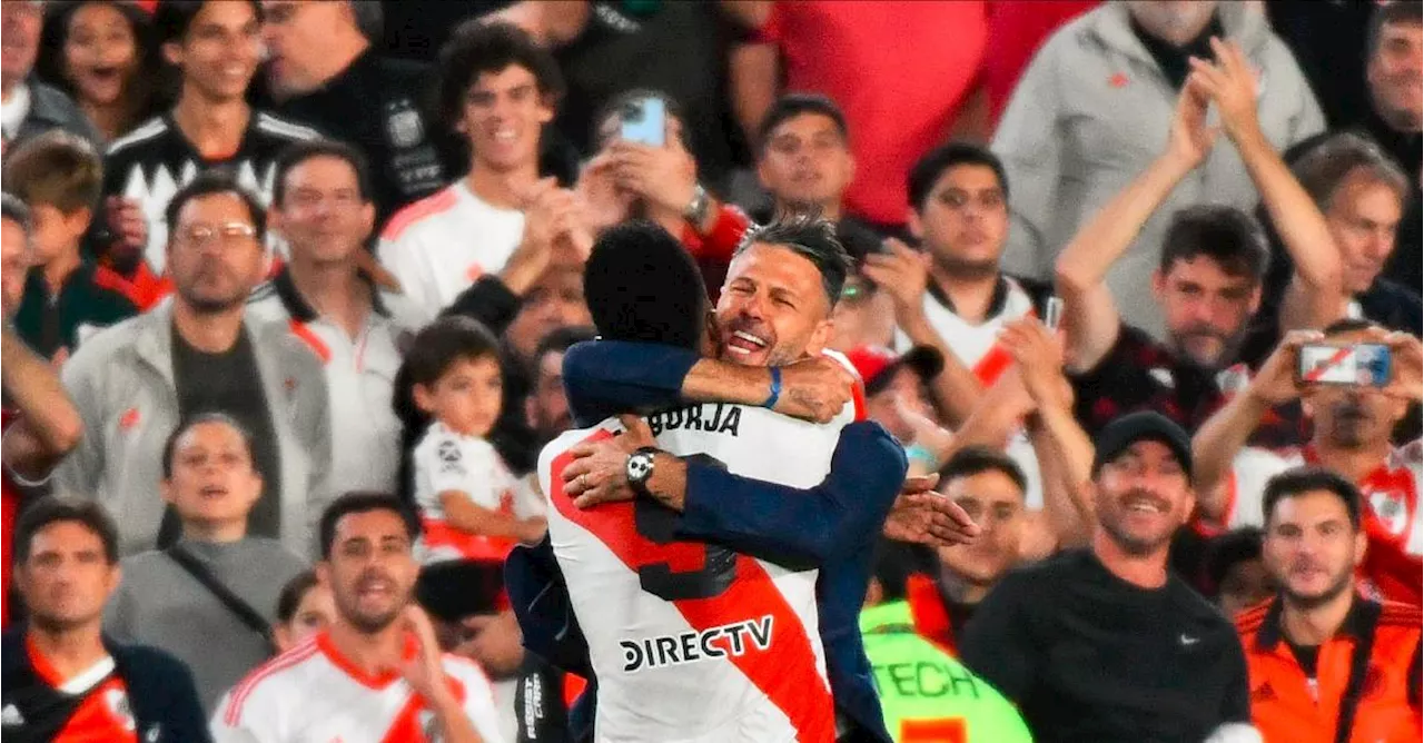 Borja, salvador: así fue el doblete del colombiano en la victoria de River ante Rosario