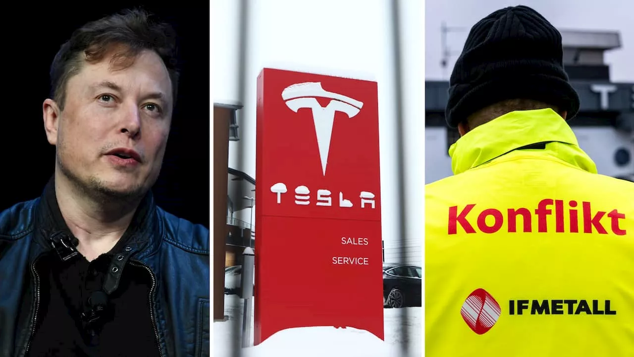 Elon Musk om Tesla-strejken: ”Passerat”