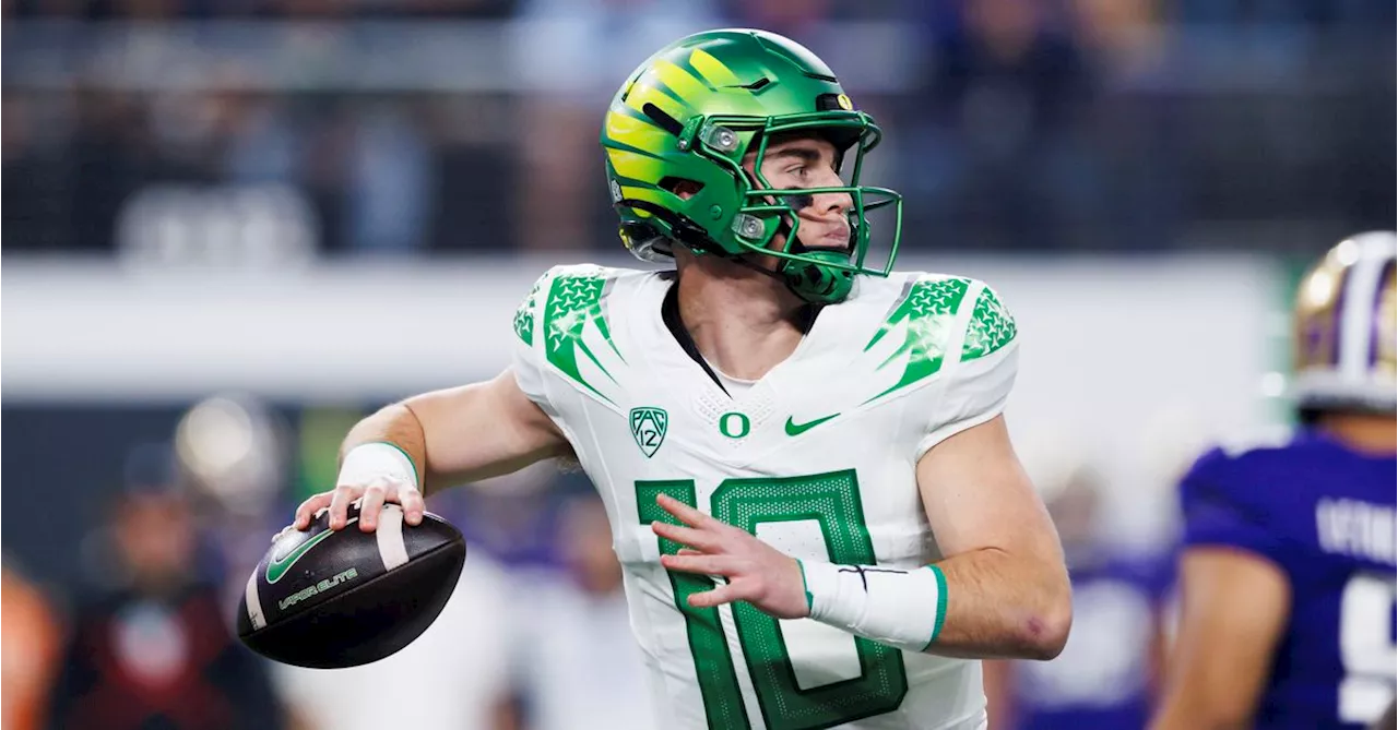 Report: Seahawks met with Oregon quarterback Bo Nix