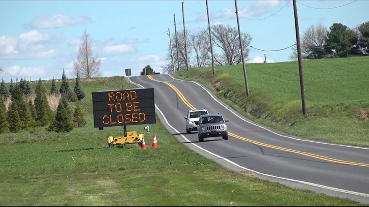 Nine Lancaster County state roads to close for up to three months for repair