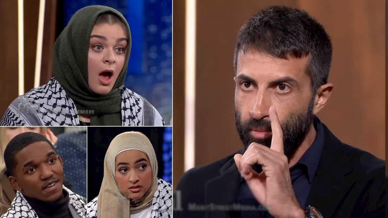 Hamas defector tells pro-Palestinian activists they belong in 'a mental asylum' in brutal debate