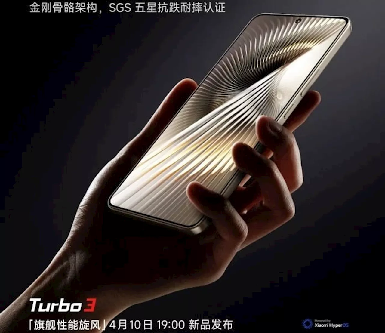 Redmi’s first Turbo series phone offers 2400 nits peak brightness